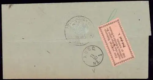 600093 | Postdienstsache, Retourzettel, Brief von | Tarnowitz (Kreis Brieg N.Schl.), nach Breslau