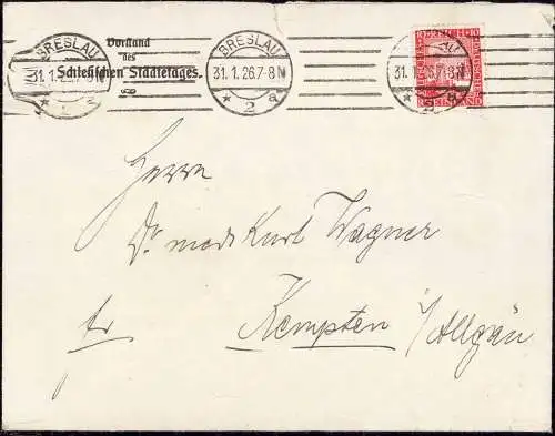 600103 | Salomon, Bürgermeister a.D. Geschäftsführer des Schlesischen Städtetages, Schlesien, Judaica | Breslau