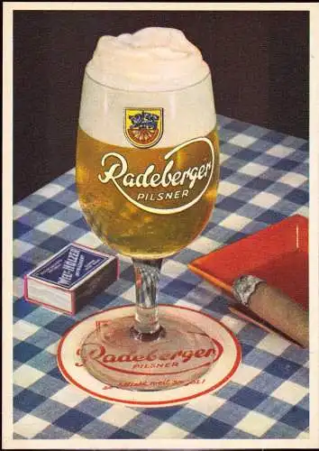 600301 | Werbung Radeberger Pilsner, Bier  | Radeberg (O - 8142), -,