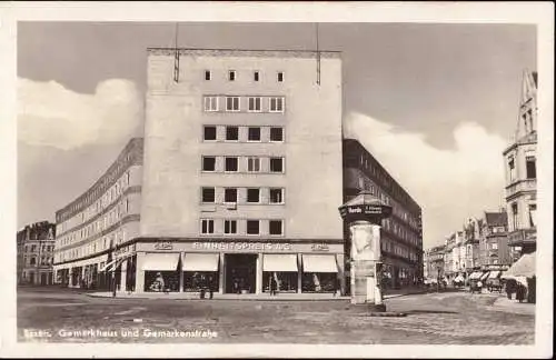 600454 | Gemarkenhaus, Gemarkenstrasse, Kaufhaus, Einheitspreis AG | Holsterhausen (W 4300), Essen (W 4300)