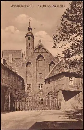 600550 | Ansichtskarte, Ortsansicht  | Brandenburg (O - 1800), -,