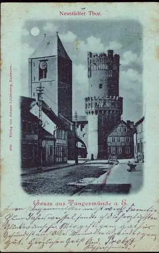 600568 | Ansichtskarte, Ortsansicht | Tangermünde (O 3504)