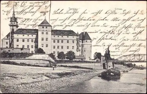 600590 | Ansichtskarte, Ortsansicht  | Torgau (O - 7290), -,