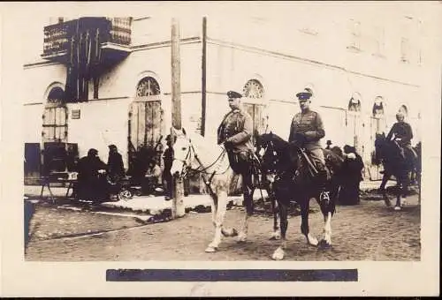 600623 | Italien, Foto des General von Conta, Karpathenkorps  | -, -,