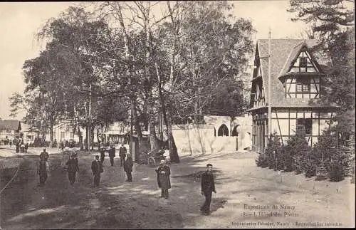 600656 | Hotel des Postes, carte de Exposition de  | Nancy;Meurthe-et-Moselle (F 54000 Frankreich), -,