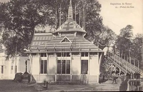 600659 | Palais de Gaz, carte de Exposition de  | Nancy;Meurthe-et-Moselle (F 54000 Frankreich), -,