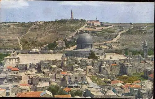 600713 | Israel, Holy Land, color photograph ca. 1920, by Hans Hildebrand, national Geographic, Judaica, Farbfoto  | -,