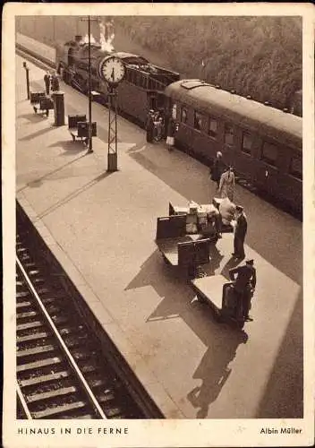 600904 | Werbekarte Photo Porst, Fotografie von Albin Müller, Karte leicht fleckig | Nürnberg (W 8500), Hamburg (W 2000)