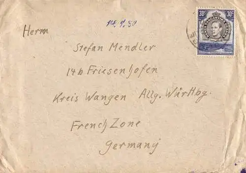 601113 | Brief mit Inhalt und 3 Fotos von der Katholischen Mission Madunda, Njombe, East Africa, Tanzania  | -, -,