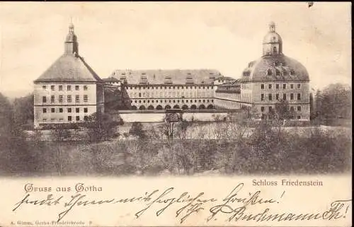 601265 | Ansichtskarte, Schloss | Gotha (O 5800)