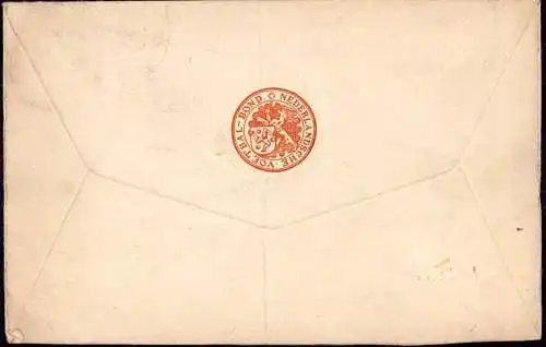 601280 | Brief des Nederlandsche Voetbal Bond aufgegeben in Deutschland, Fussball  | Kaldenkirchen (W - 4054), Venlo (NL