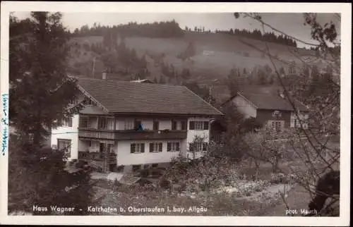 601364 | Ortsansicht Haus Wagner in Kalzhofen  | Oberstaufen (W - 8974), -,
