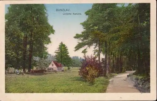 601427 | Schlesien, Ortsansicht Lederne Kanone, Bolesławiec  | Bunzlau, Stadt (Kreis Bunzlau N.Schl.), -,