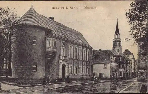 601434 | Schlesien, Ortsansicht, Museum, Bolesławiec  | Bunzlau, Stadt (Kreis Bunzlau N.Schl.), -,