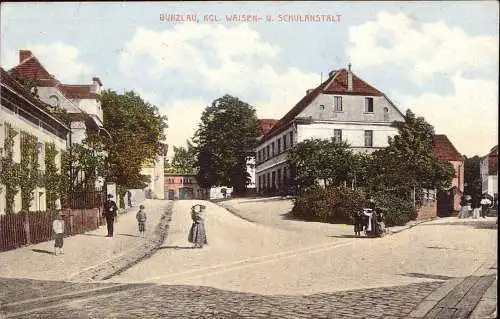 601436 | Schlesien, Ortsansicht, Waisenhaus, Bolesławiec  | Bunzlau, Stadt (Kreis Bunzlau N.Schl.), -,