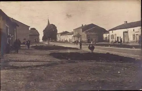 601521 | Ansicht, Militaria 1. WK, Ortsansicht, Zerstörungen  | Lanheres;Meuse (F 55400 Frankreich), -,