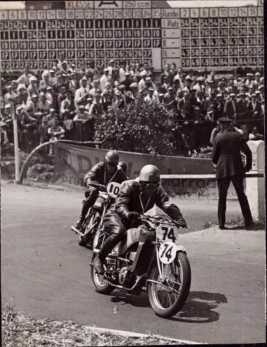 601598 | Pressefoto, 21x16,5 cm, ca. 1935, Motorrad, Motorsport, Sportbild Schirner,  | Hohenstein-Ernstthal (O - 9270),