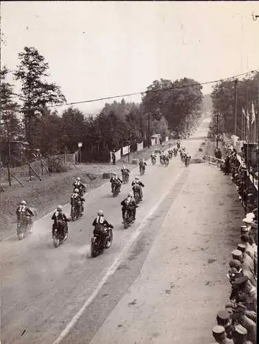 601619 | Pressefoto, 21x16,5 cm, 1935, Motorrad, Motorsport,Bild Schirner, NSU  | Schleiz (O - 6550), -,