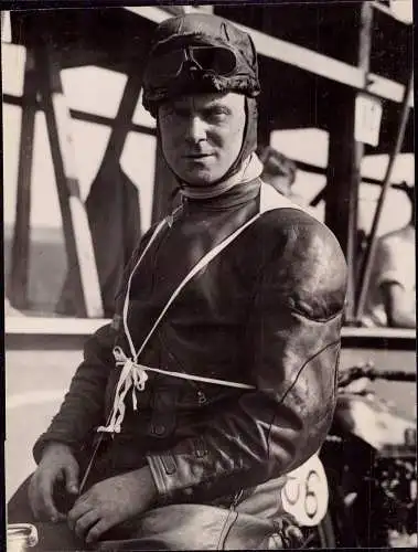 601622 | Pressefoto, 21x16,5 cm, 1935, Motorrad, Motorsport,Bild Schirner, Ginger Wood, England  | Schleiz (O - 6550),