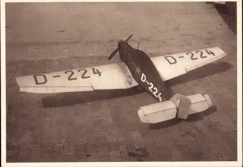 601766 | Flugzeug, Luftfahrt, seltene Werbekarte Junkers, Hamburger Luftverkehrsgesellschaft  | Dessau, Fuhlsbüttel