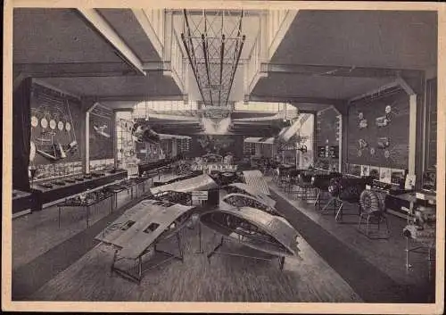 601770 | Flugzeug, Luftfahrt, seltene Werbekarte Junkers, Lehrschau  | Dessau (O - 4500), -,