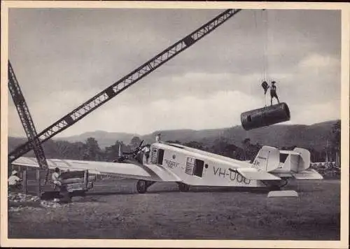 601782 | Flugzeug, Luftfahrt, seltene Werbekarte Junkers,  | Dessau (O - 4500), -,