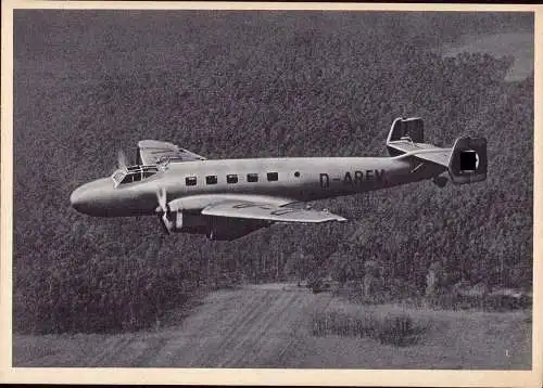 601796 | Flugzeug, Luftfahrt, seltene Werbekarte Junkers,  | Dessau (O - 4500), -,