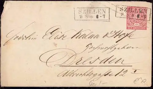 601995 | Ostpreussen, Ganzsache, Norddeutscher Postbezirk (NDP)  | Szillen (Ragnit OP), -,