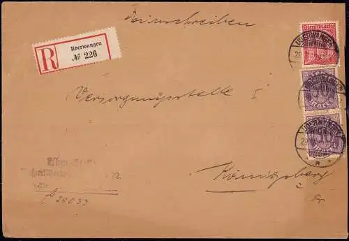 602013 | Ostpreussen, Dienstbrief der Abwicklungssteller des Artellerie Regiments 22  | Uderwangen (Preußisch Eylau OP),