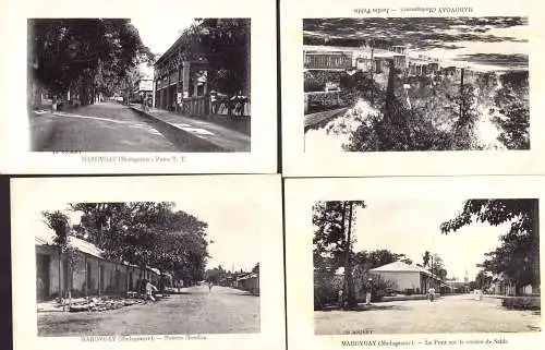 602094 | CPA, Sammlung von 11 ungebrauchten Ansichtskarten Marovgay, Madagascar  | -, -,