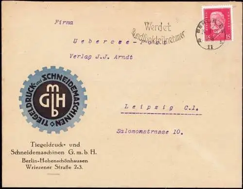 602129 | Brief Tiegeldruck und Schneidemaschinen GmbH, Wriezener Str Firmenlogo | Hohenschönhausen; Lichtenberg; Berlin