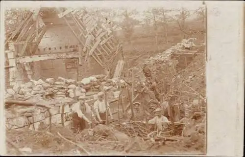 602671 | Frankreich,CPA,  Ortsansicht, Militaria 1. WK, Zerstörung  | Metz;Moselle (F 57000 Frankreich), -,