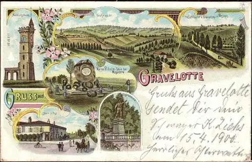 602677 | Frankreich,CPA, Litho  | Gravelotte;Moselle (F 57130 Frankreich), -,