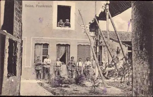 602684 | Frankreich, Ortsansicht, Feldpost  | Beine Nauroy;Marne (F 51490 Frankreich), -,