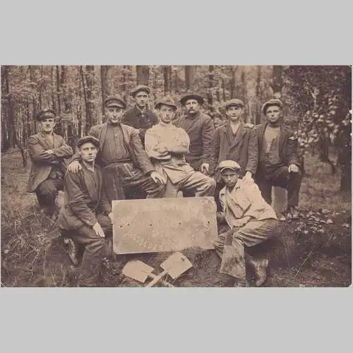 600028 | 1923, Fotografie, "Zur Erinnerung an den passiven Widerstand, 1923" ein Foto aus der Zeit der Besetzung des Ruh