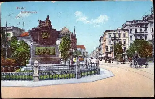 600596 | Ansichtskarte, Ortsansicht Wrocław  | Breslau, -,