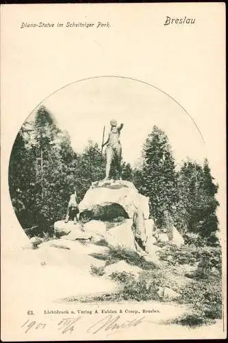 600600 | Ansichtskarte, Ortsansicht Wrocław  | Breslau, -,