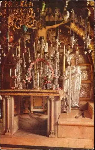 600721 | Israel, Holy Land, color photograph ca. 1920, by Hans Hildebrand, national Geographic, Judaica, Farbfoto  | -,