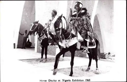 600729 | ca. 1960, Nigeria, City View, Exhibition, Horse  | Lagos, -,