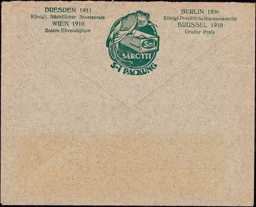 601067 | Dekorative Werbung für die S-I von Sarotti, Papagei, Schokolade,  | Tempelhof ; Tempelhof-Schöneberg ; Berlin (