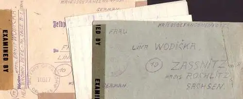 601118 | 1945 Kriegsgefangenenpost POW, mit einem Bericht über die letzten Kriegstage in Klagenfurt, Lager | Heilbronn (