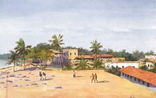 601333 | Kolonien, Künstlerkarte Menschen in Deutsch Ost Afrika signiert Richard Duschek  | Besigheim (W - 7122), -,