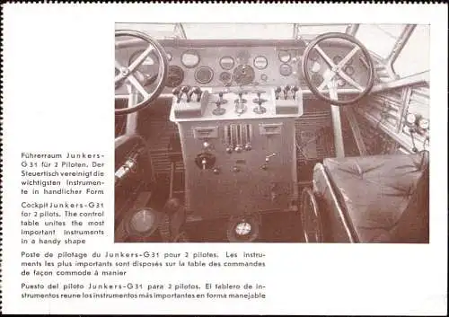 601743 | Flugzeug, Luftfahrt, seltene Werbekarte Junkers,  | Dessau (O - 4500), -,