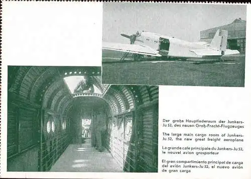 601758 | Flugzeug, Luftfahrt, seltene Werbekarte Junkers | Dessau (O 4500)