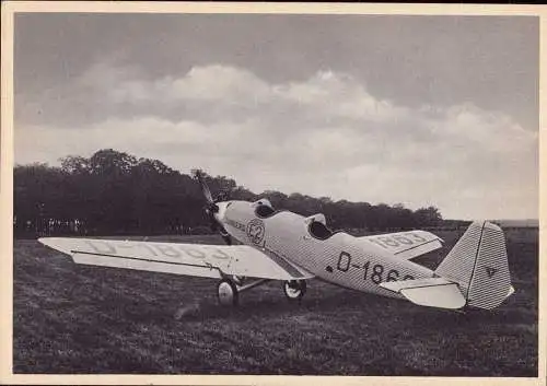 601792 | Flugzeug, Luftfahrt, seltene Werbekarte Junkers,  | Dessau (O - 4500), -,