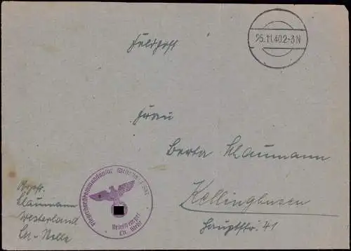 602164 | Sylt, Feldpostbrief aus dem Fliegerhorst, Luftkrieg, Flugzeug  | Westerland (W - 2280), -,