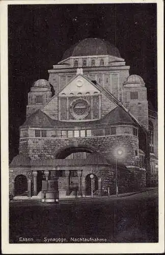 602270 | Privatganzsache mit Abbildung der Synagoge  | Essen (W - 4300), -,