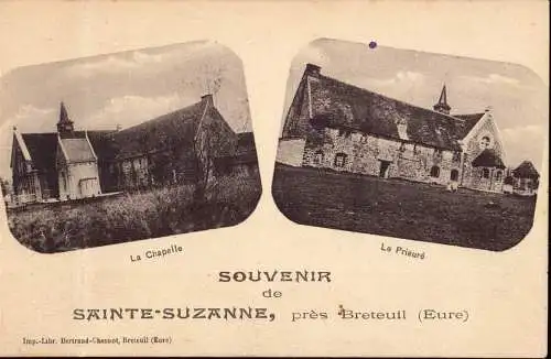 602339 | Ansicht der Kirche Sainte Suzanne, Erh. 3, Knick | Breteuil;Eure (F 27160 Frankreich)