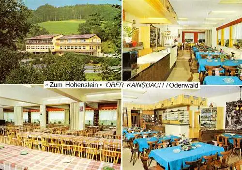 602457 | Ortsansicht, Zum Hohenstein Ober - Kainsbach, Odenwald  | Reichelsheim (W - 6101), -,