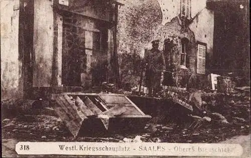 602648 | Frankreich,CPAOrtsansicht, Feldpost | Saales;Bas-Rhin (F 67420 Frankreich)